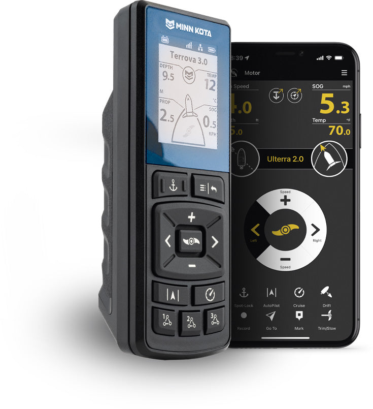 Minn Kota Terrova 2 55 WR DSC 54" 12V Humminbird Imaging keulasähkömoottori