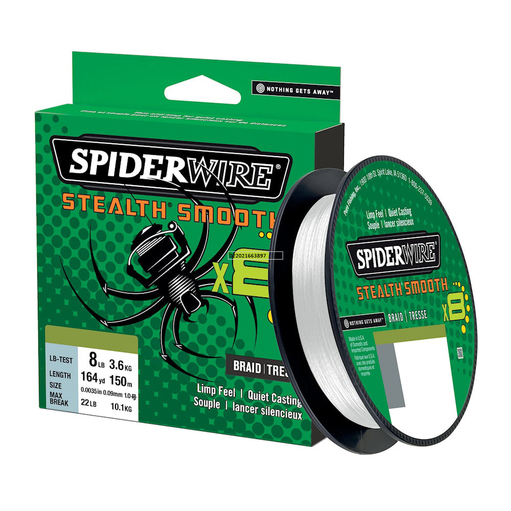 Spiderwire Smooth 8 valkoinen 150 m kuitusiima