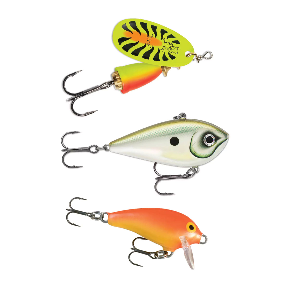 Rapala Essentials Perch Cloudy 2.0 Lure Assortment