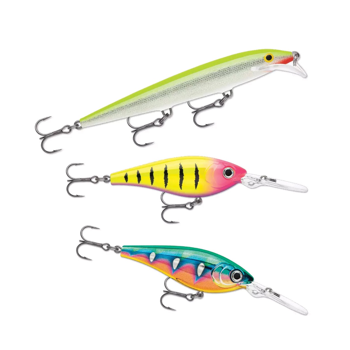 Rapala Essentials Zander Trolling Cloudy 2.0 Lure Assortment