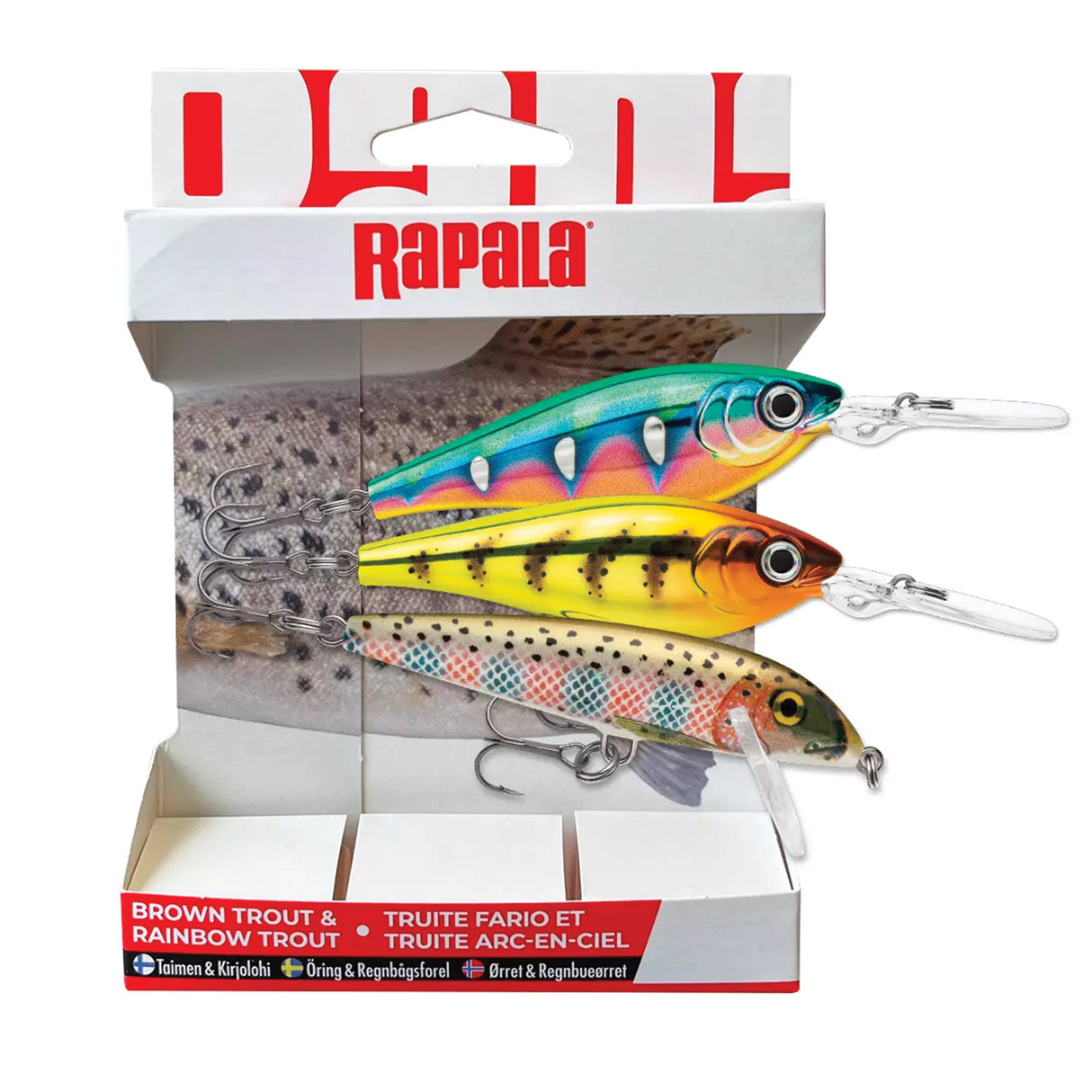 Rapala Essentials Trout & Rainbow Sunny 2.0 Lure Assortment