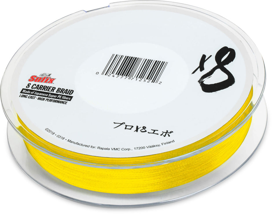 Sufix X8 Braid Yellow 135 m kuitusiima