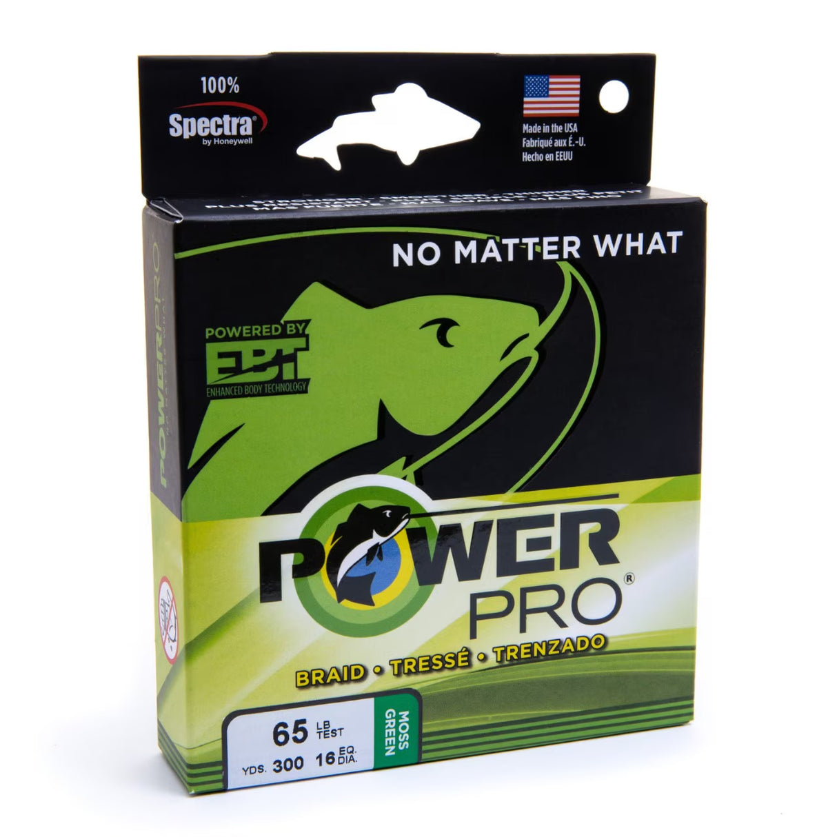 PowerPro Moss Green 2740 m Braided Line