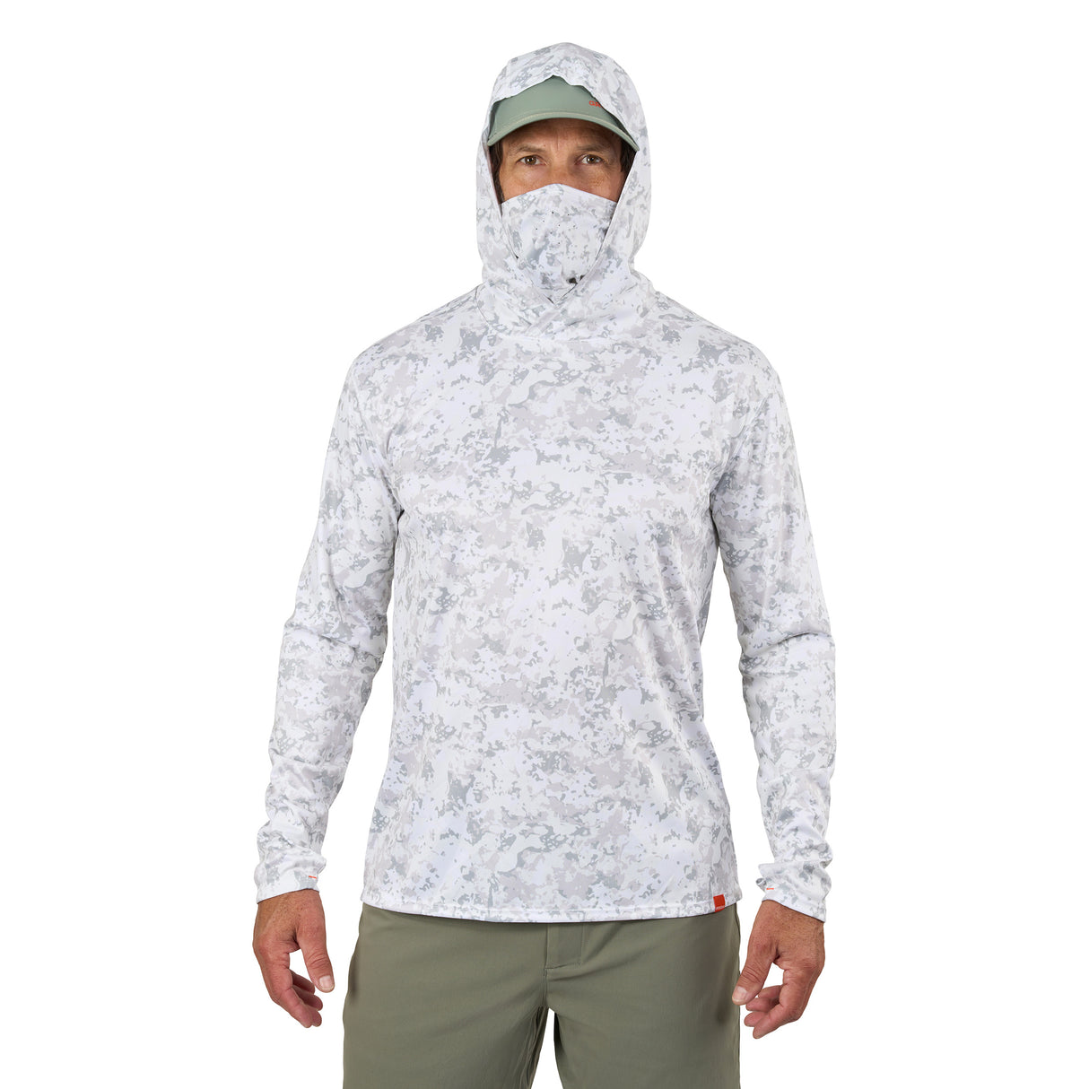 Grundens Tough Sun Masked Hoodie UPF50+ Fishing Shirt