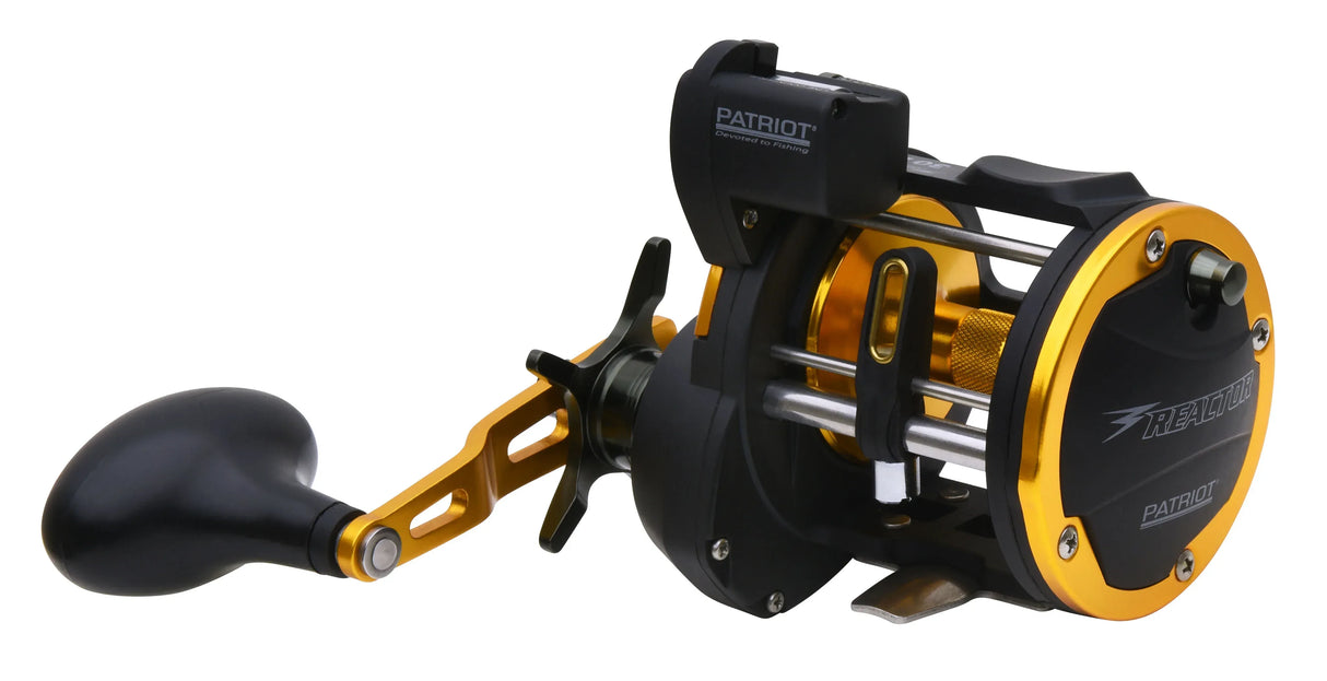 Patriot Reactor 30 Line Counter hyrräkela siimalaskurilla - Happy Angler