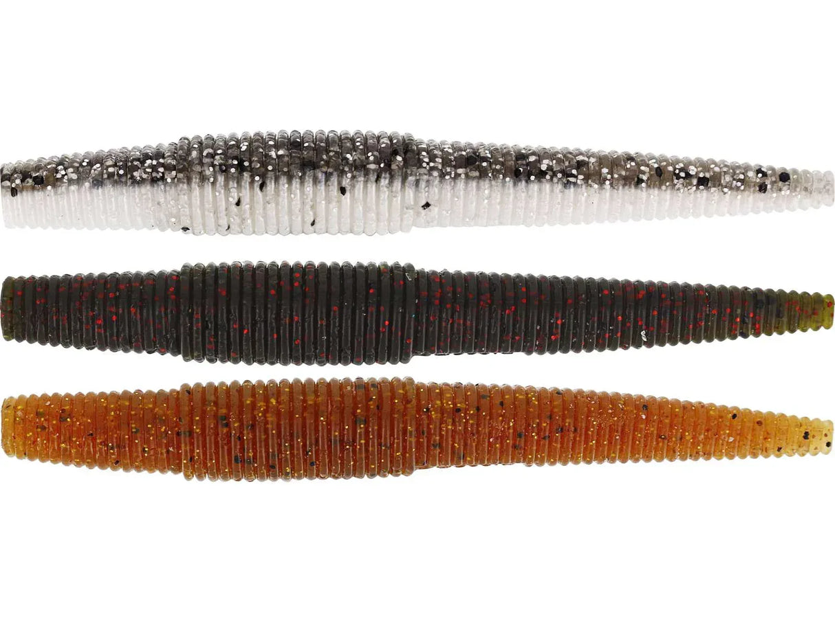 Westin NED Worm Clear Water Mix 9 cm jigi 6 kpl/pkt - Happy Angler