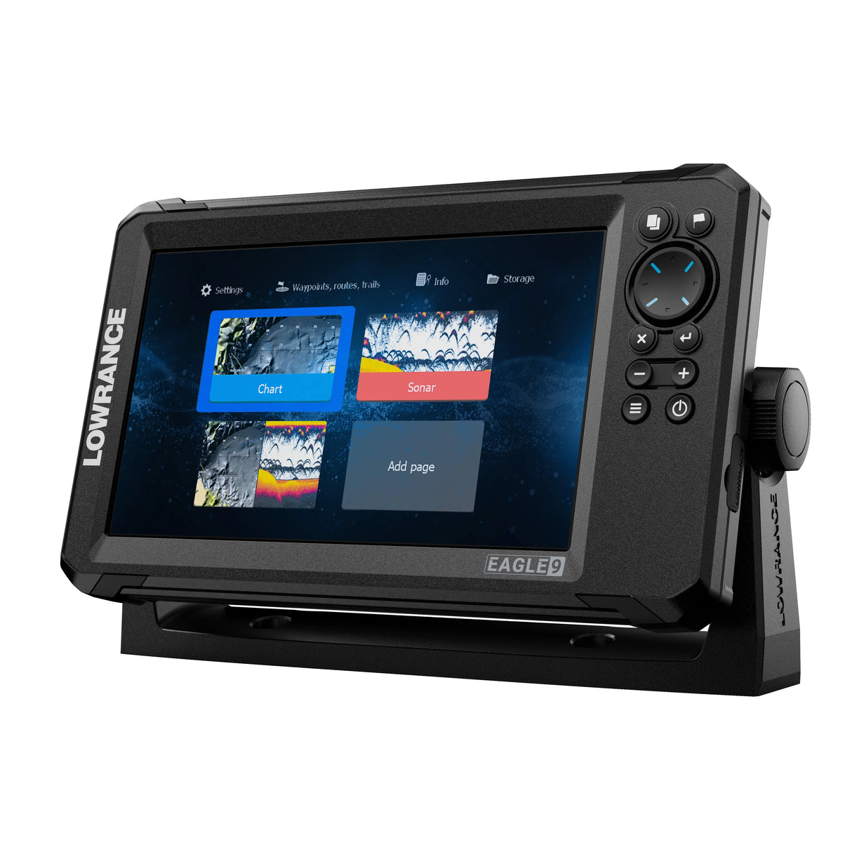 Lowrance Eagle 9 yhdistelmälaite + TripleShot HD anturi - Happy Angler