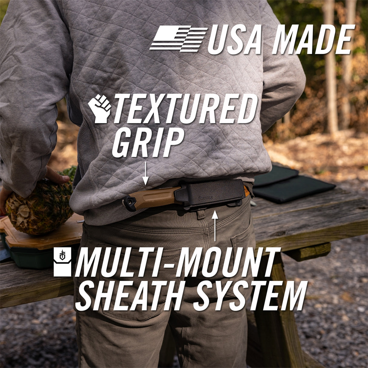 Gerber Strongarm Camp Magnacut Knife