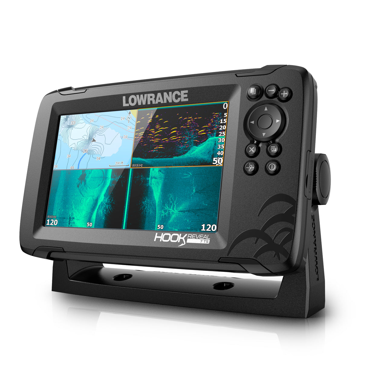 Lowrance HOOK Reveal 7 TripleShot Combo Device