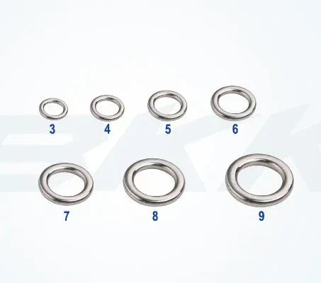 BKK Solid Ring 51 rengas 18 kpl/pkt - Happy Angler