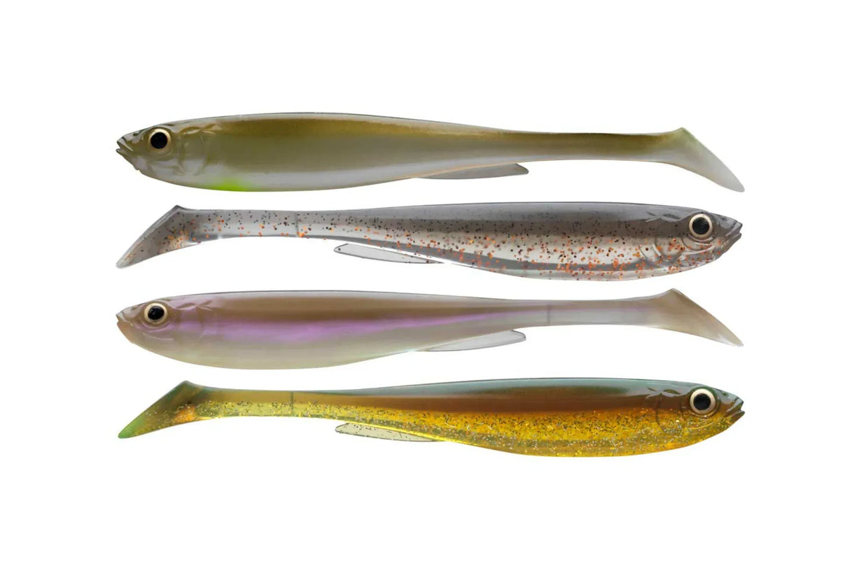 Daiwa Prorex Slim Shad Y Nature Color Set 7,5 cm jigi 5 kpl/pkt - Happy Angler