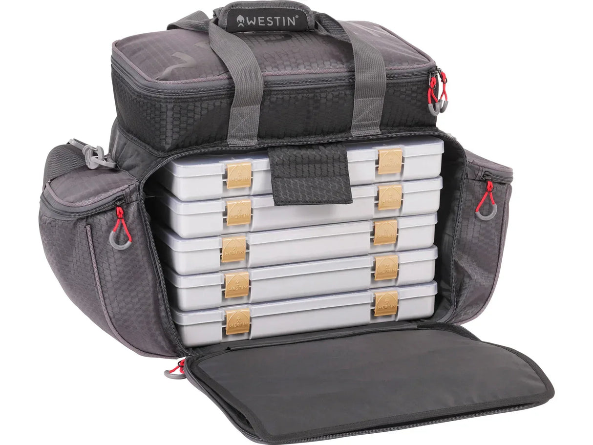 Westin W4 Master Lure Bag vieherasialaukku + 5 rasiaa - Happy Angler