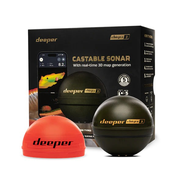 Deeper Smart Sonar CHIRP+ 3 Wireless Fish Finder