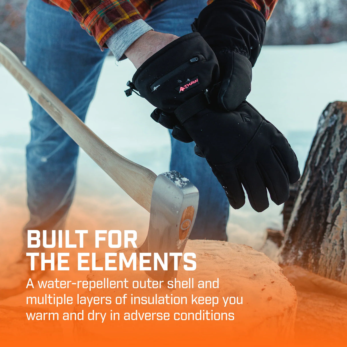 THAW Heated Gloves lämmitettävät käsineet