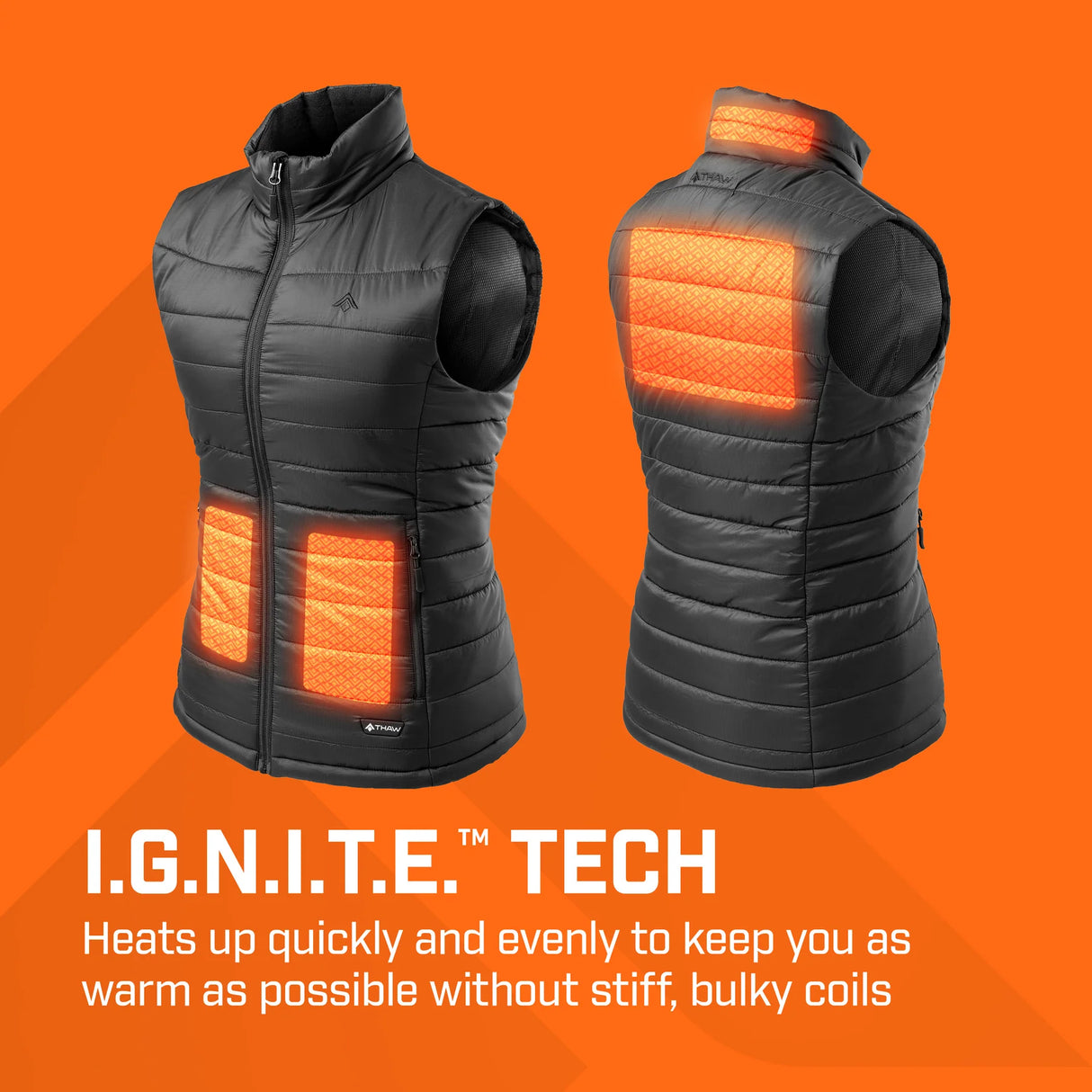 THAW Heated Vest Ladies