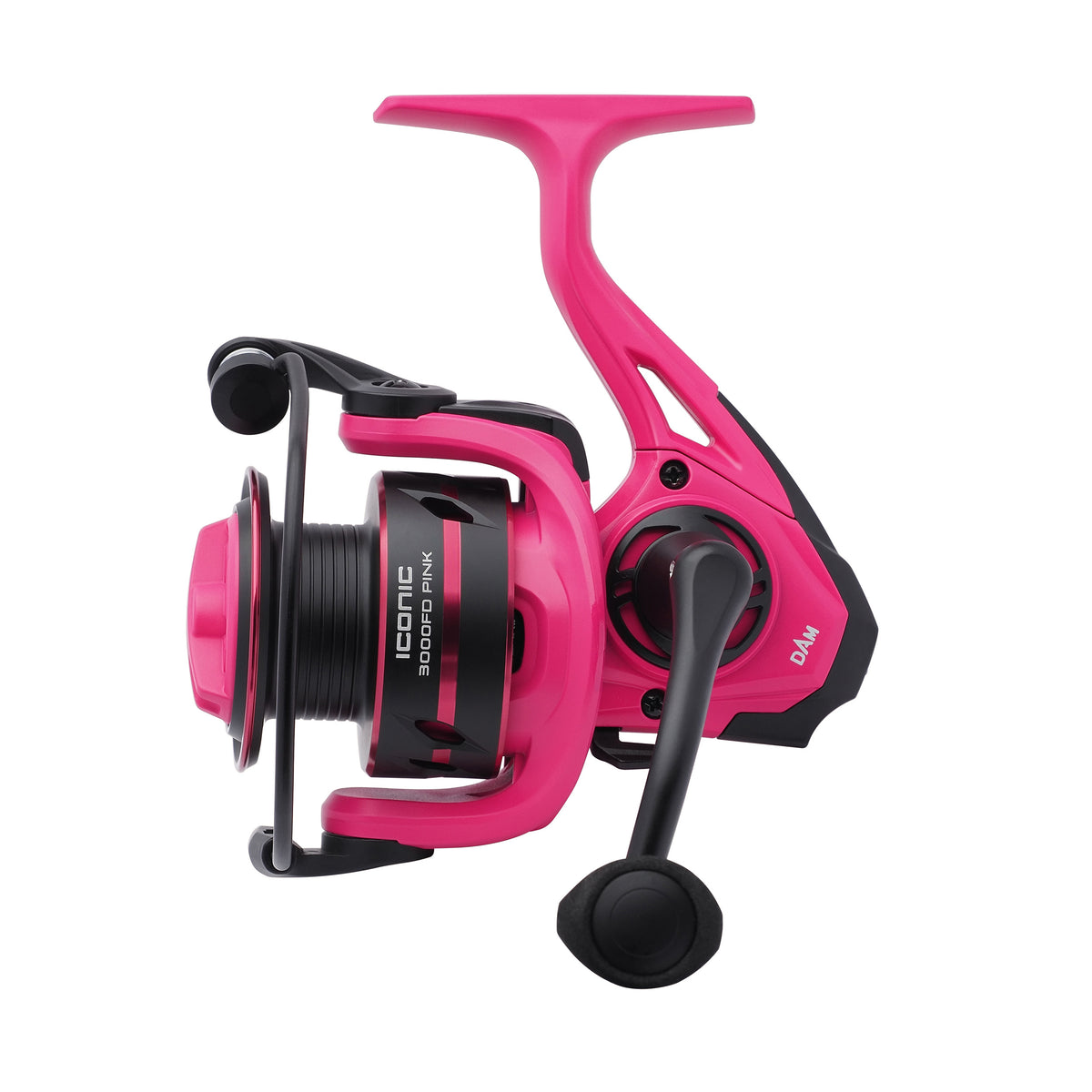 DAM Quick Iconic Pink Spinning Reel