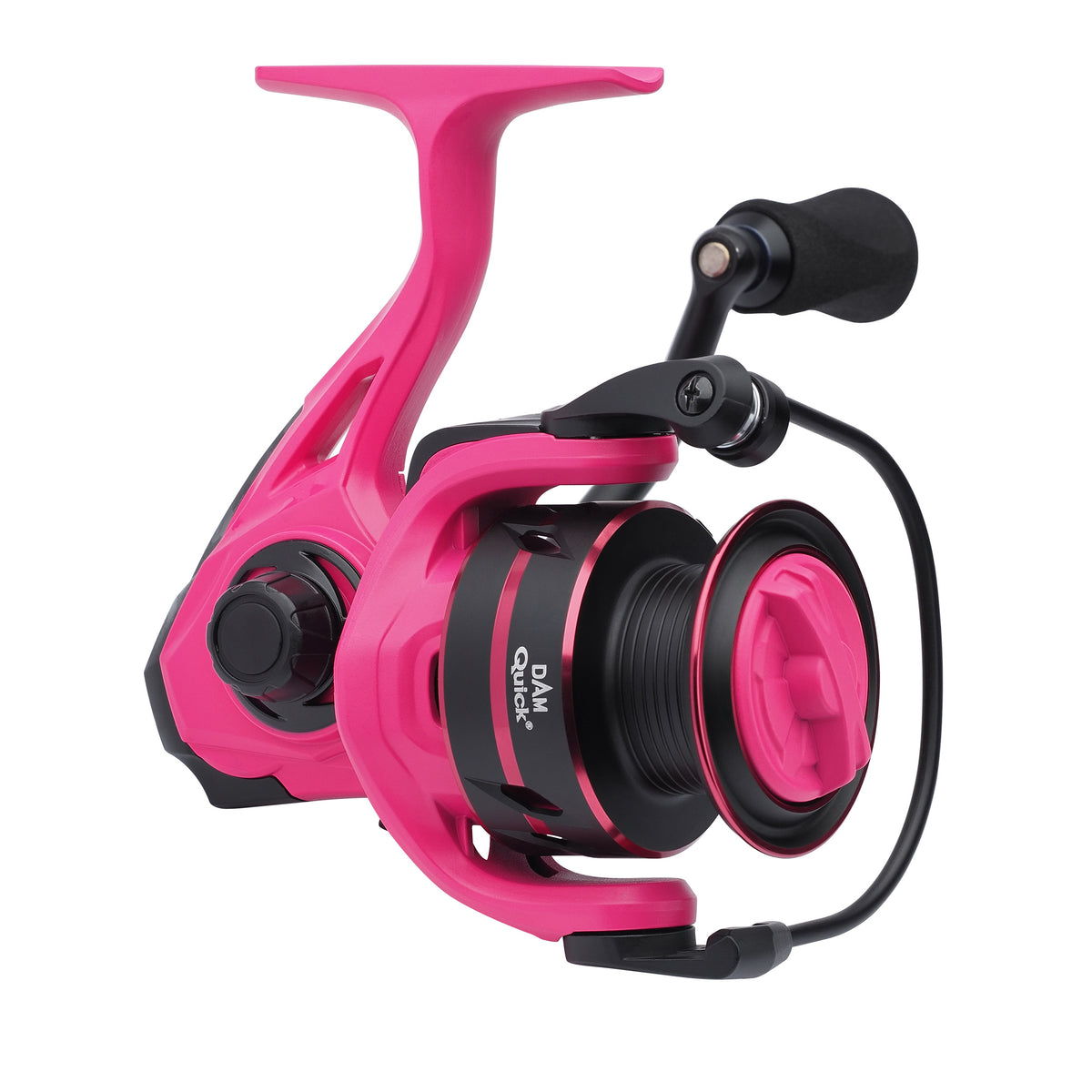 DAM Quick Iconic Pink Spinning Reel