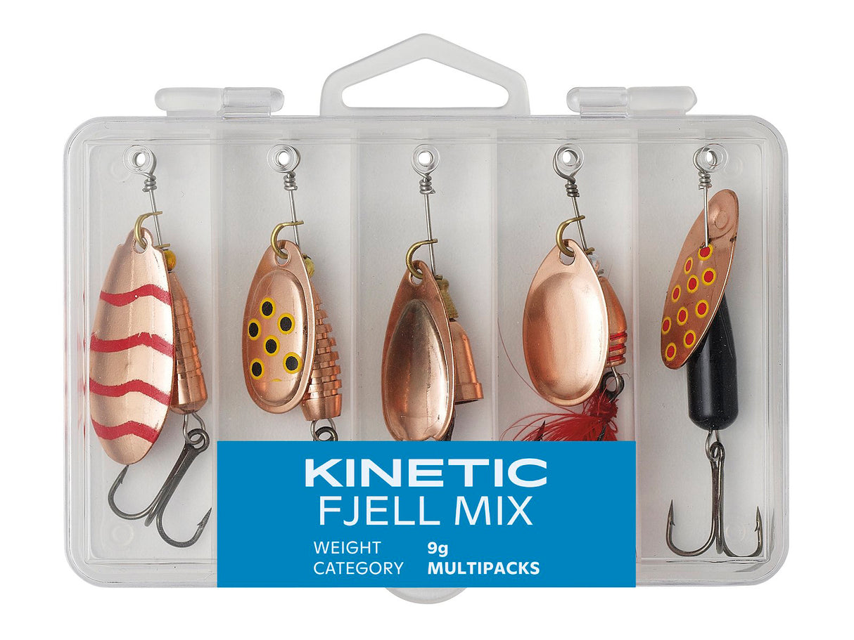 Kinetic Fjell Mix Lure Assortment 5-Pack