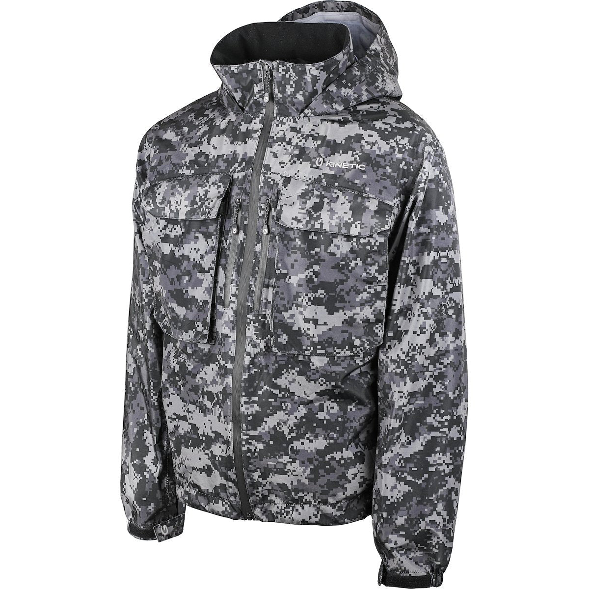 Kinetic Camorush Grey Camo Wading Jacket