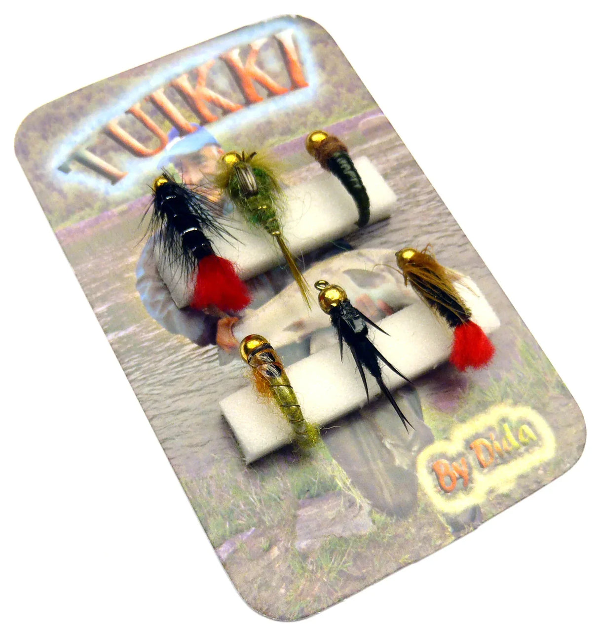 Dida Gold Head Nymph perholajitelma 6 kpl/pkt - Happy Angler