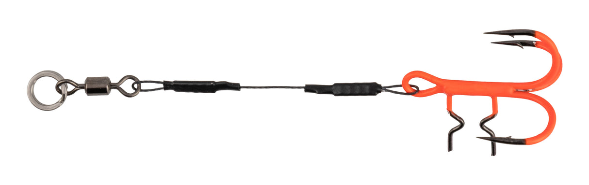 Mikado Jaws EVO Titanium UV Single Stinger 8 cm 2 kpl/pkt