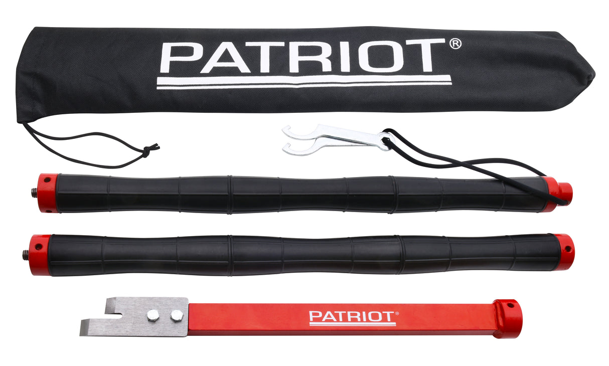 Patriot Ice Breaker Ice Chisel w/ Carrying Case