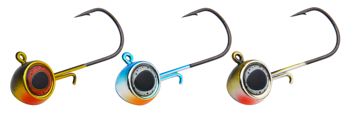 Patriot V-Style Jig Head Set Clear Water 9-Pack