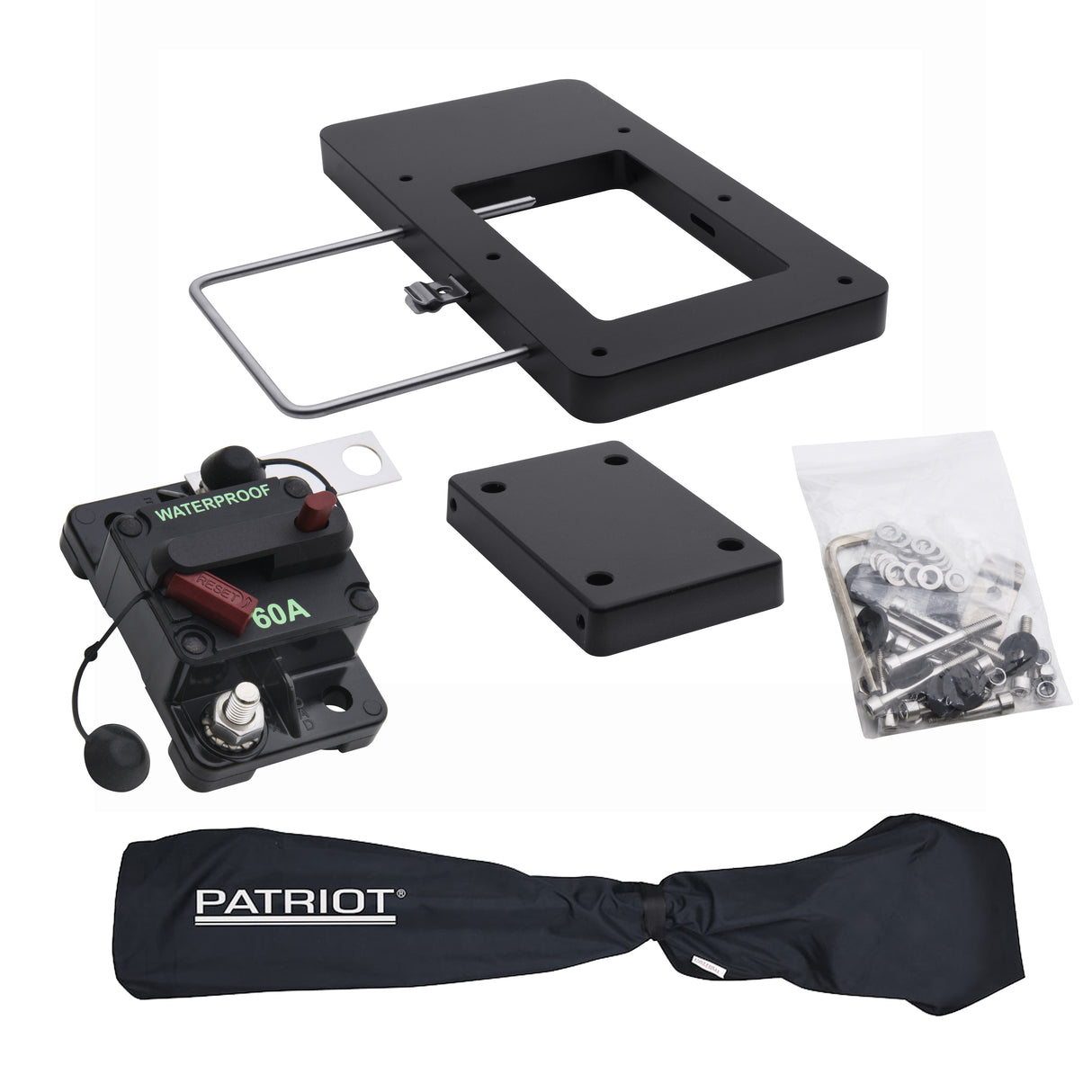 Patriot Marine keulamoottorin asennussarja + suojahuppu