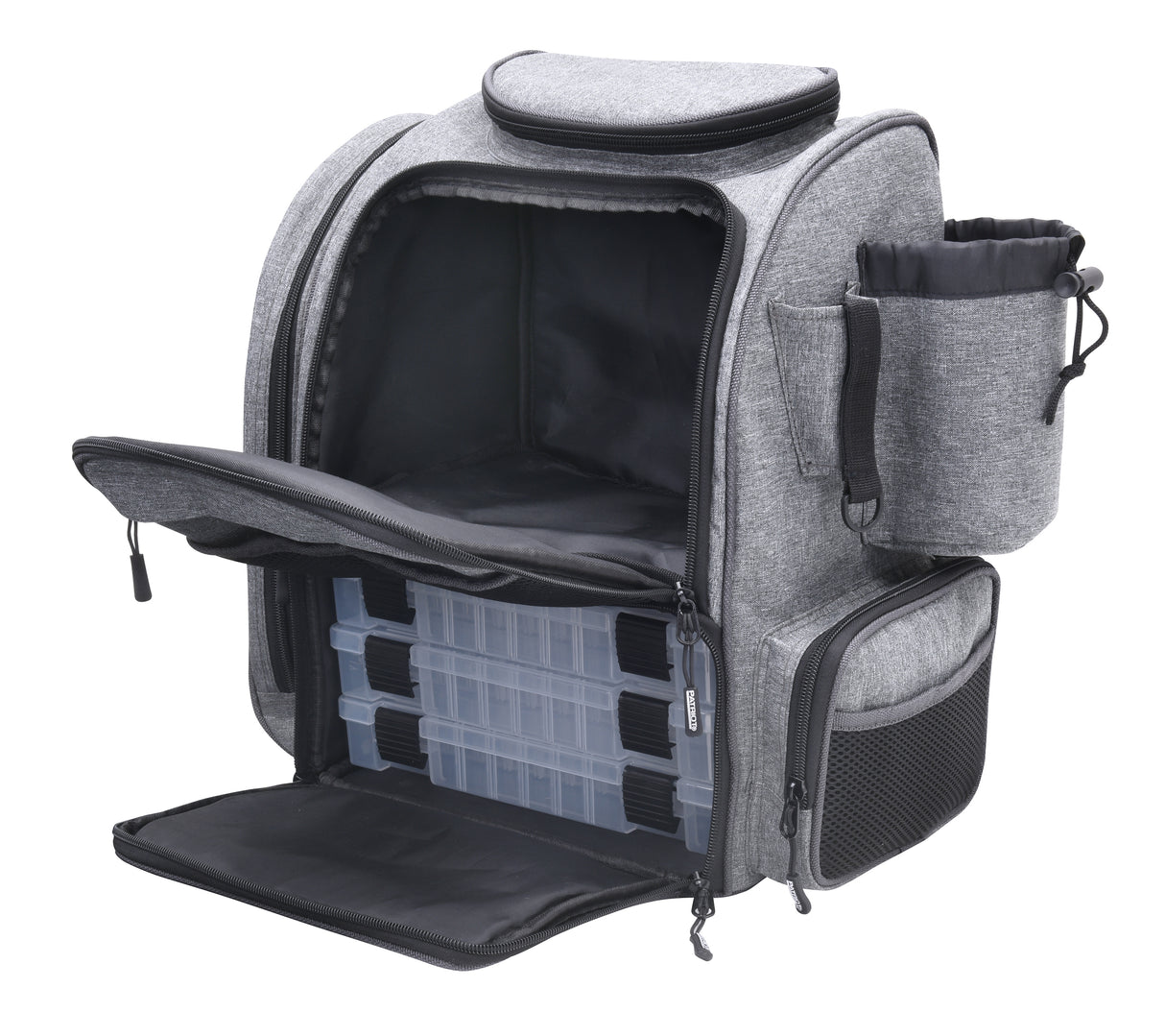 Patriot Tackle System Fishing Backpack + 3 Boxes