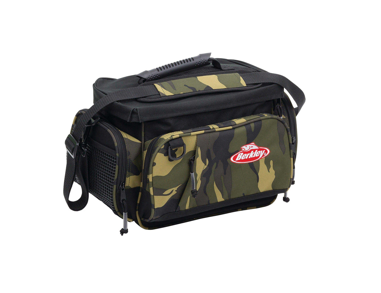 Berkley Camo Shoulder Bag vieherasialaukku - Happy Angler