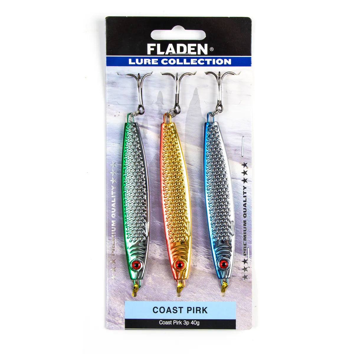 Fladen Coast Pirk 40 g heittopilkki 3 kpl/pkt