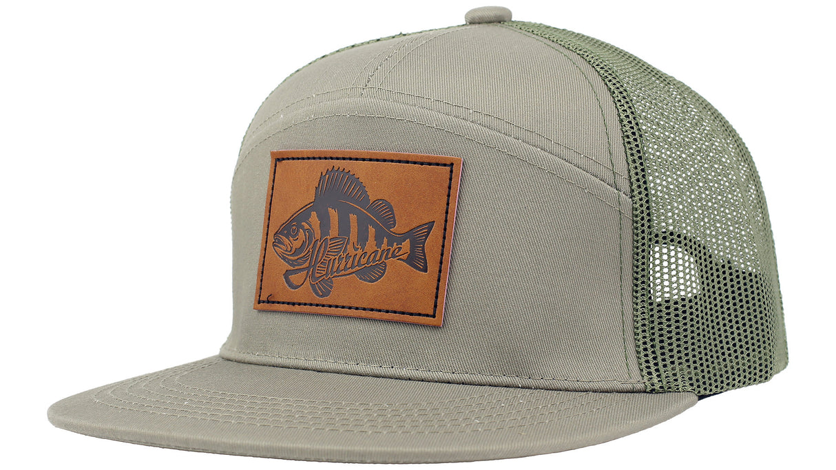 Hurricane Leather Patch Perch Trucker Cap
