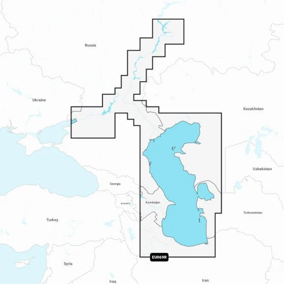 Garmin Navionics+ NSEU069R Caspian Sea and Lower Volga Marine Chart