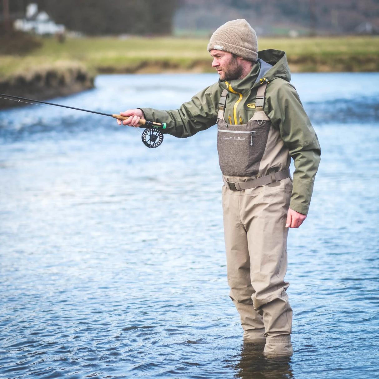 Vision Scout 2.0 Strip kahluuhousut - Happy Angler