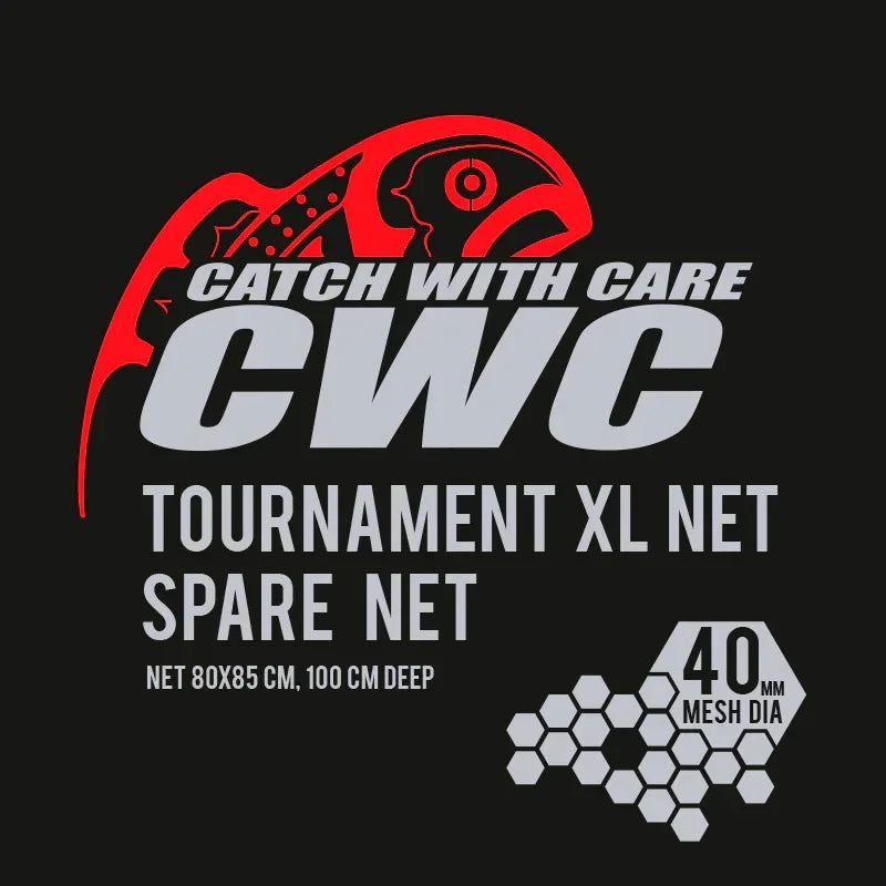 CWC Tournament XL D40 Spare Net kumihavas - Happy Angler