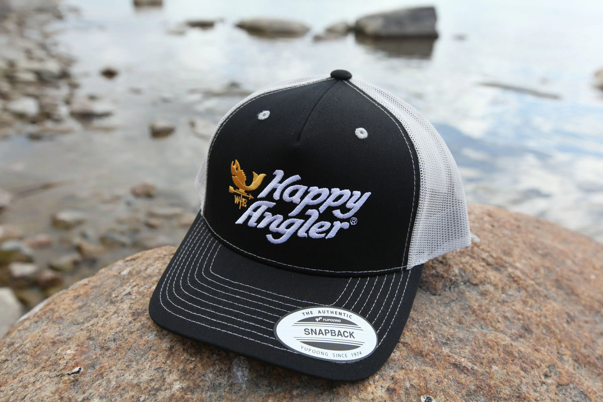 Happy Angler Snapback by YUPOONG lippis - Happy Angler