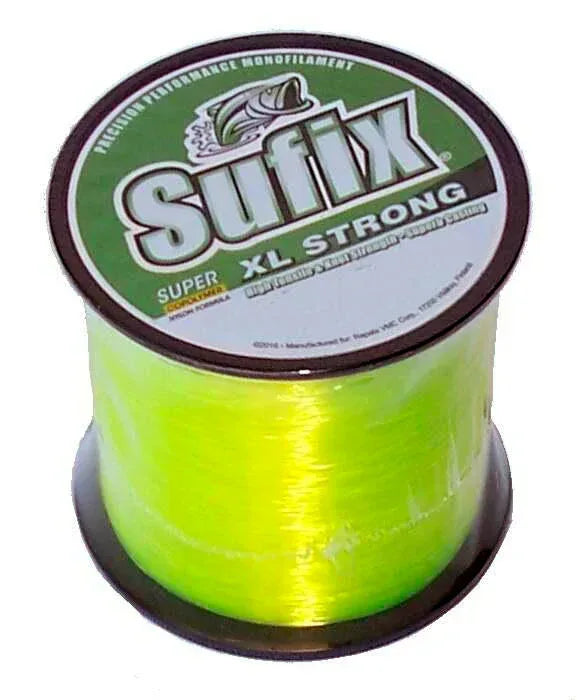 Sufix XL Strong Yellow 600 m monofiilisiima - Happy Angler