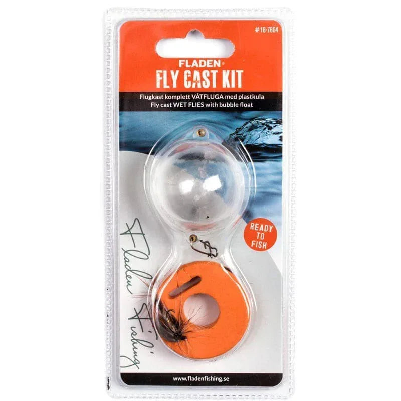 Fladen Fly Cast Kit Wet Flies heittoperhosetti - Happy Angler