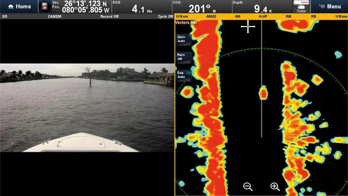 Raymarine Quantum Q24C 18" Wi-Fi tutka + virtakaapeli - Happy Angler