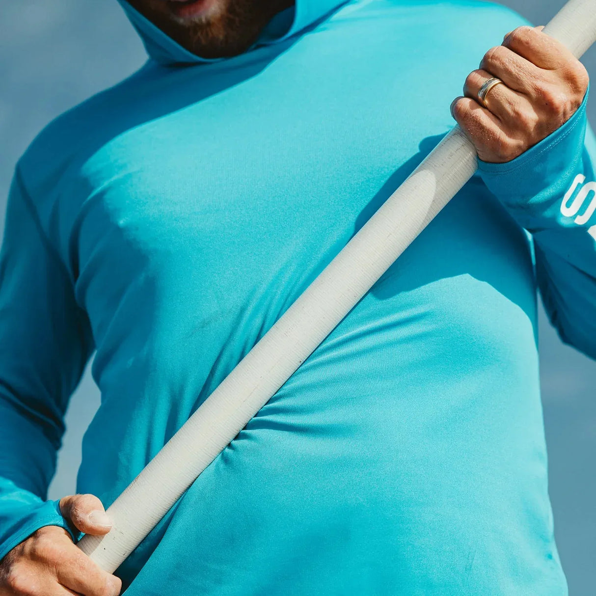 Grundens Tough Sun Hoodie UPF50 kalastuspaita - Happy Angler