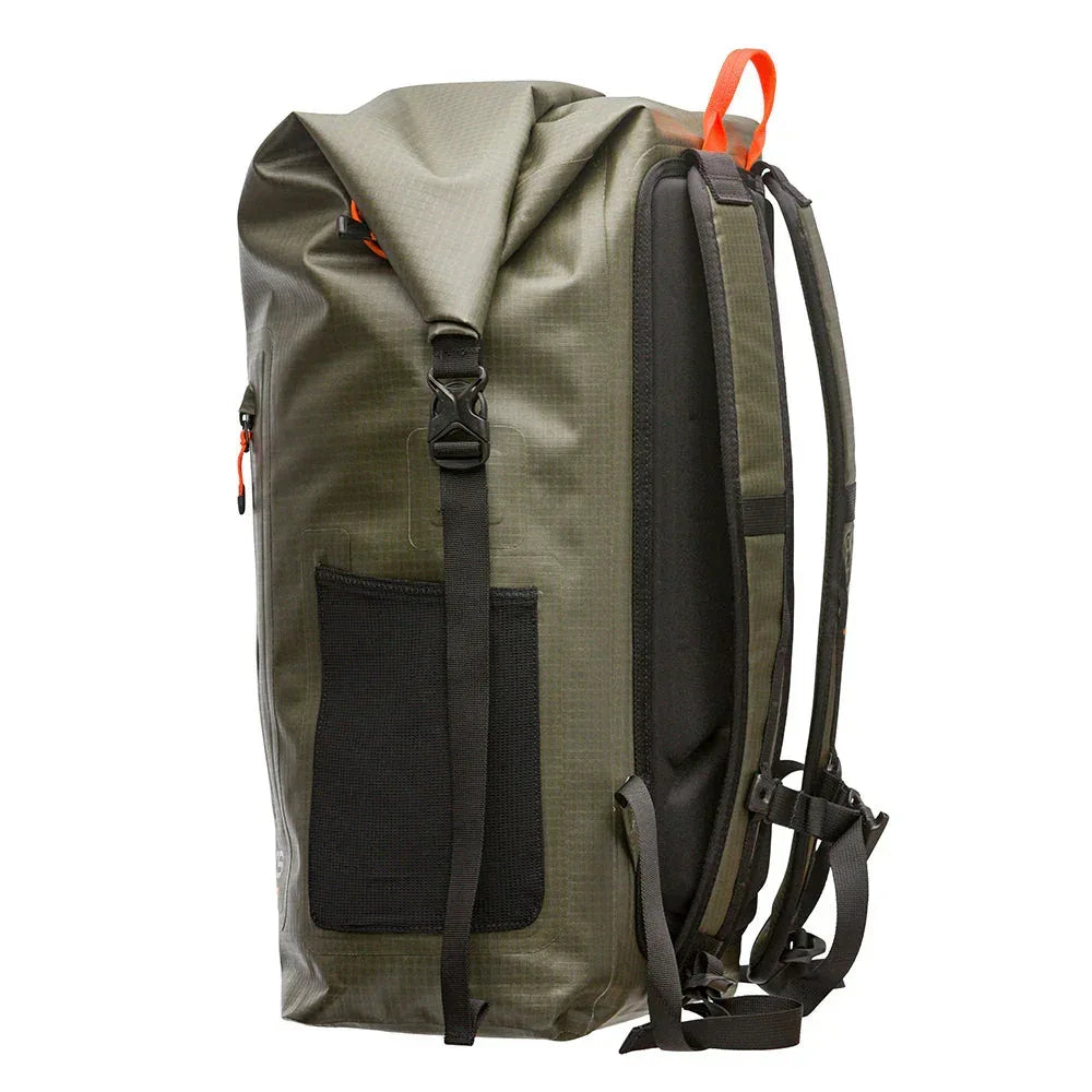 Grundens Wayward Roll Top Backpack 38 L Deep Depths reppu - Happy Angler