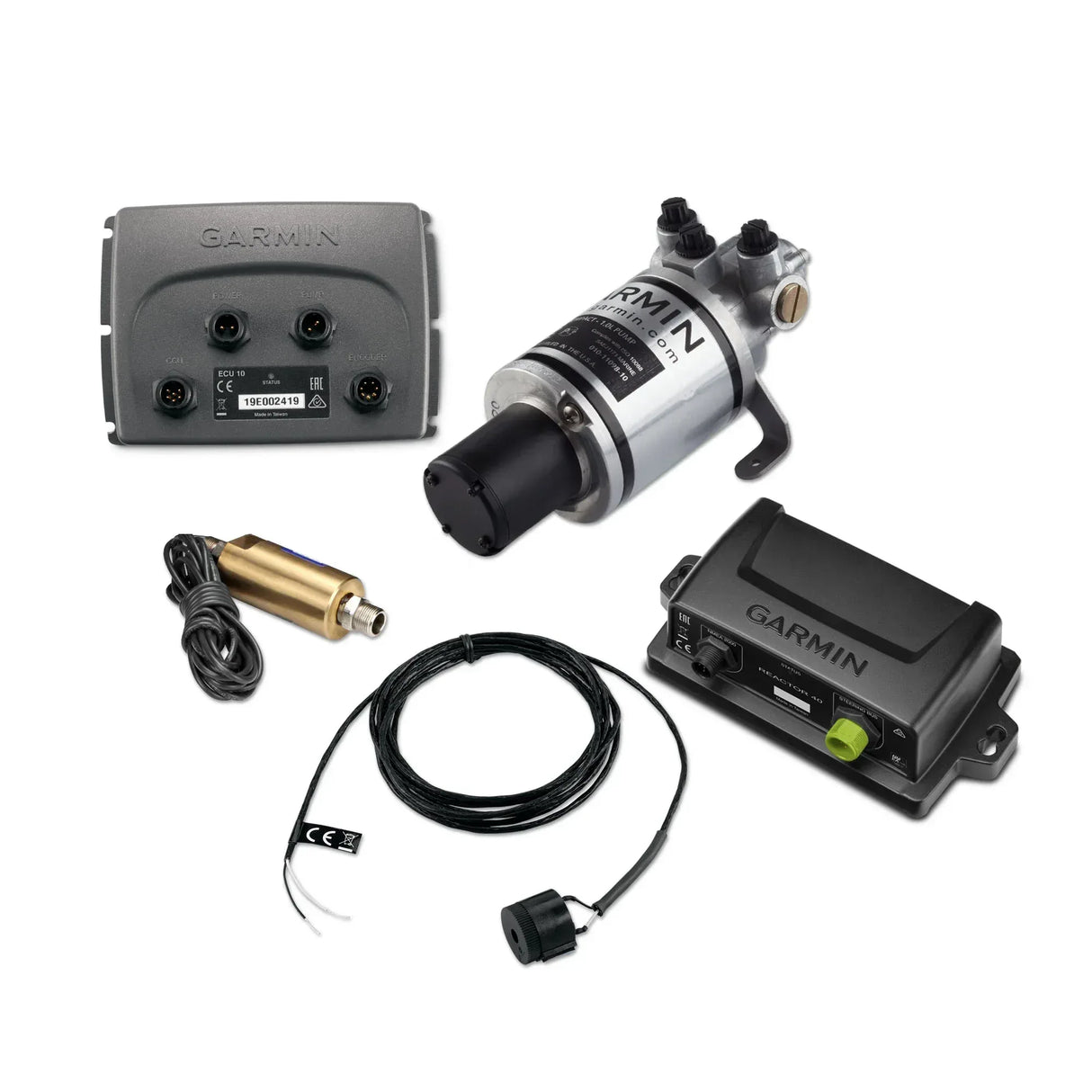 Garmin Compact Reactor 40 Hydraulic autopilotti GHC 50 ohjausyksiköllä - Happy Angler