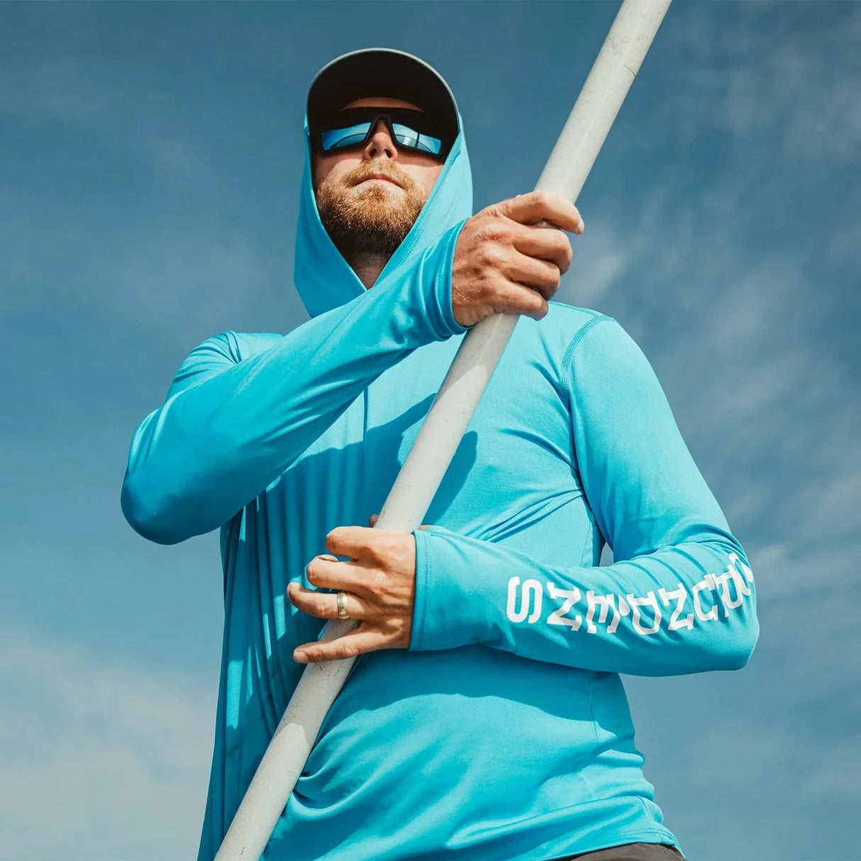 Grundens Tough Sun Hoodie UPF50 kalastuspaita - Happy Angler