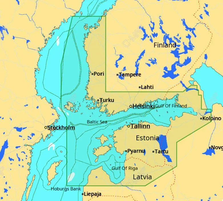 C-MAP Discover Suomelahti ja Ahvenanmaa karttakortti M-EN-Y212-MS - Happy Angler