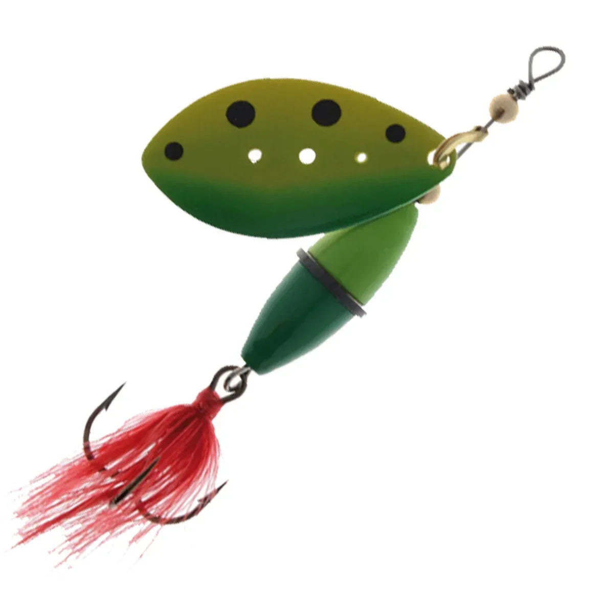 Myran Wipp Oranssi-Musta 10 g lippa - Happy Angler