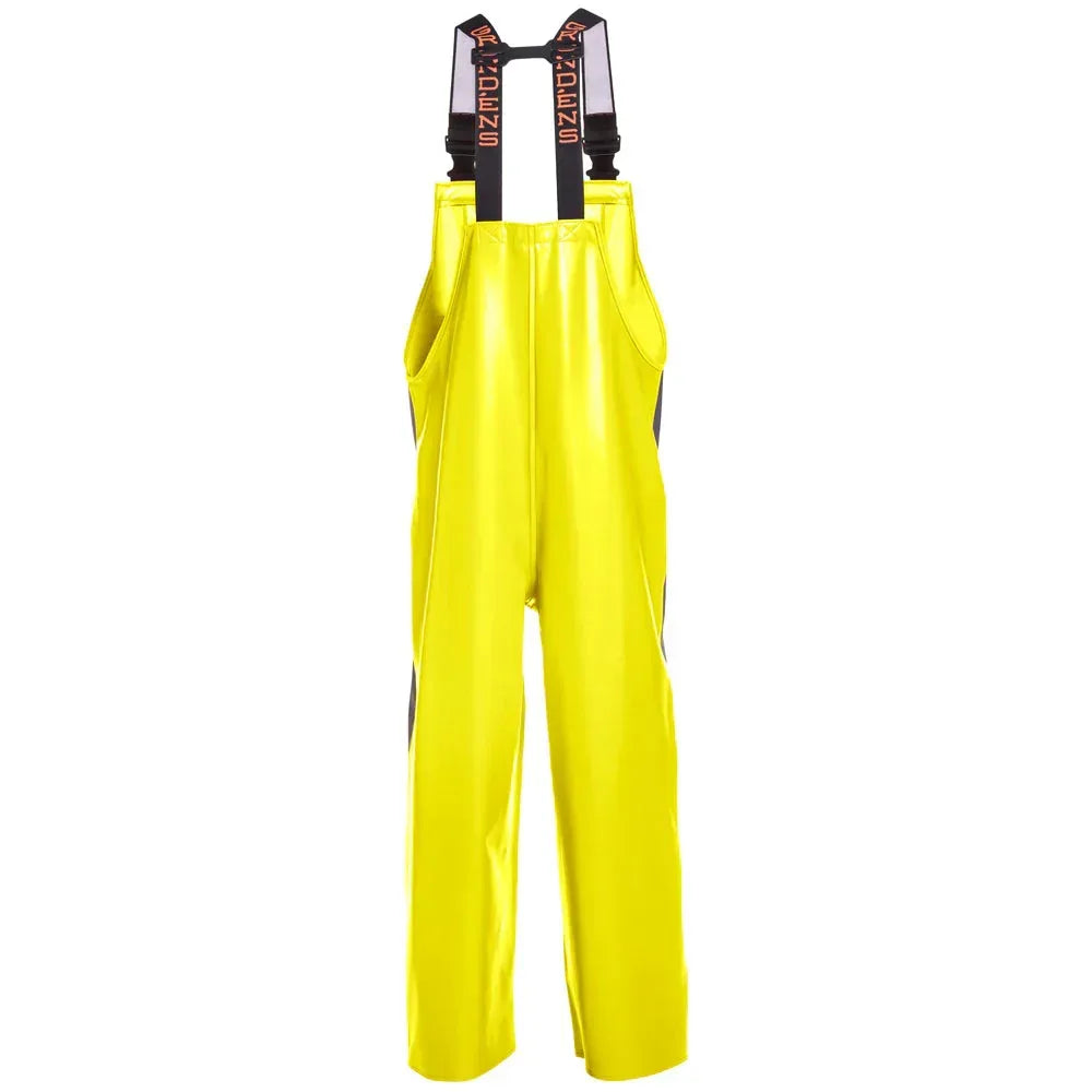 Grundens Hauler Bib Hi-Vis Yellow housut - Happy Angler