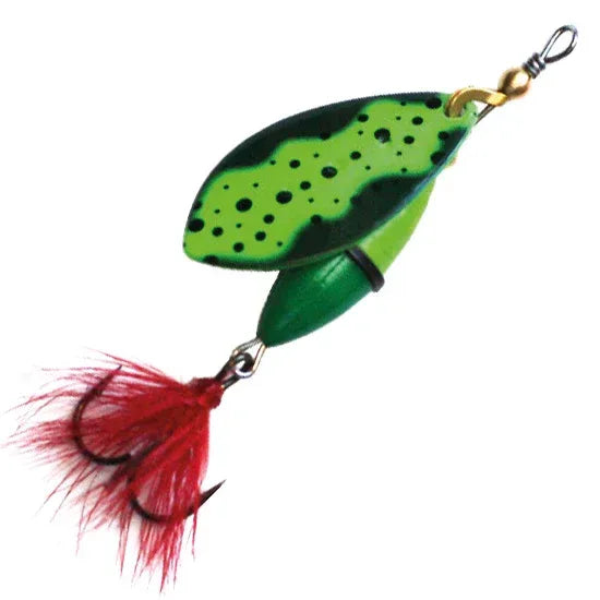 Myran Wipp Oranssi-Musta 10 g lippa - Happy Angler