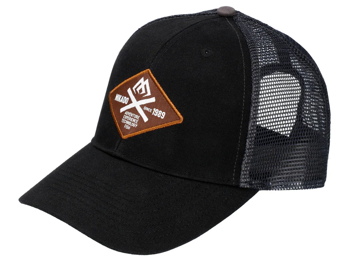Mikado Adventure Trucker Black lippis - Happy Angler