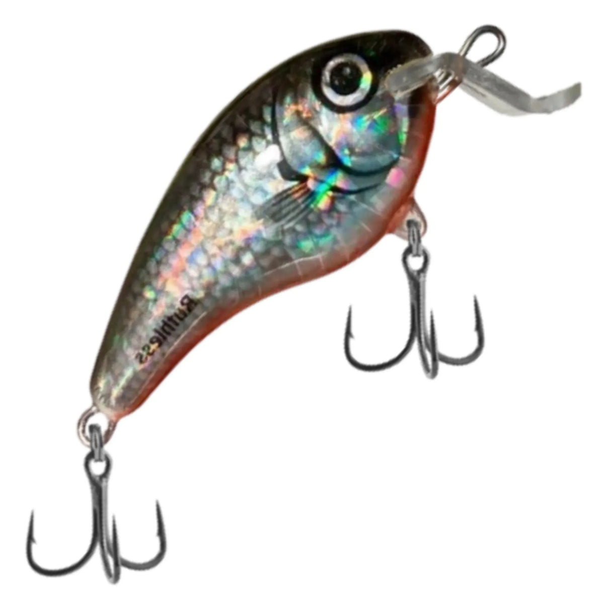 Ruthless Rattlin Crank Shallow 6,5 cm vaappu - Happy Angler