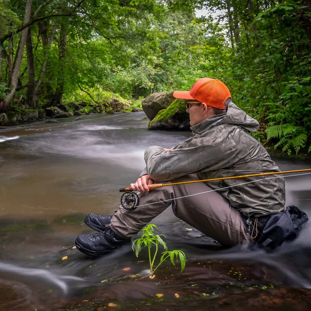 Vision Musta Michelin kahluukengät - Happy Angler
